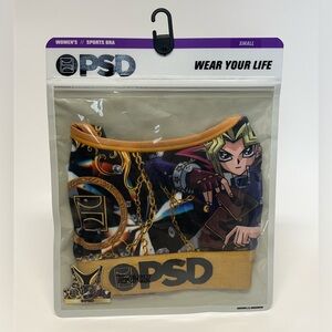 PSD YU-Gi-OH Sports Bra Yugi Lux Sz Small & Medium Brand New